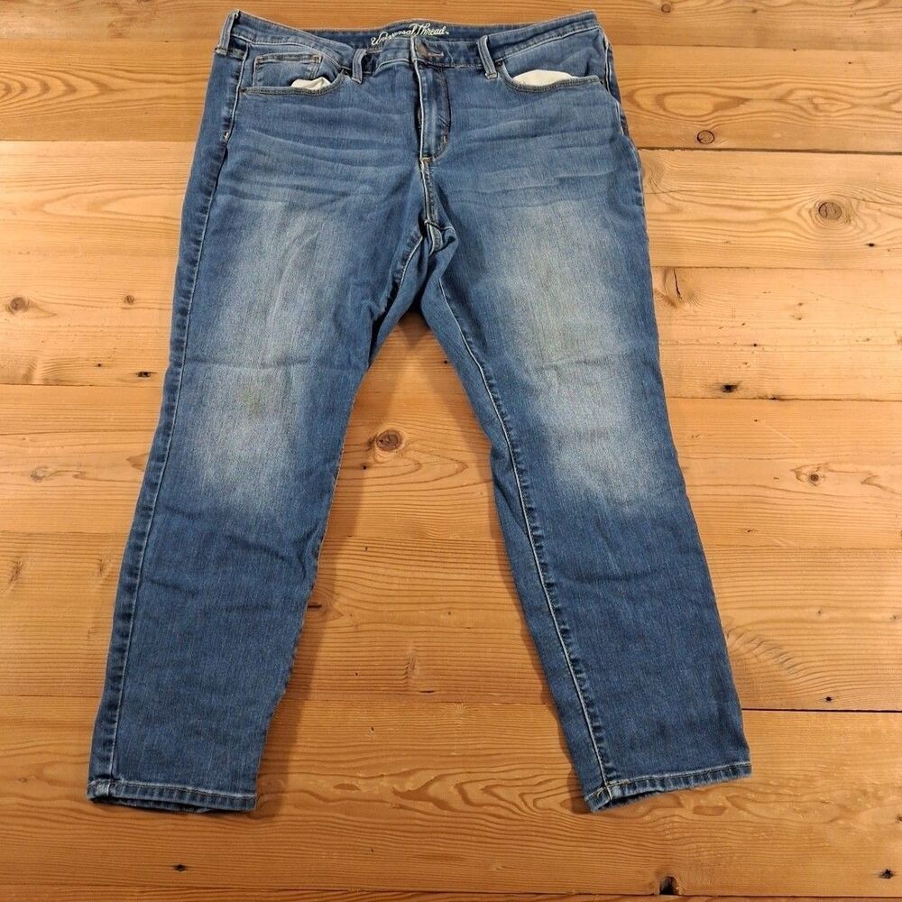 Universal Thread 16/33 Womens Jeans Mid Rise Skinny